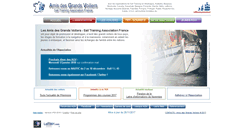 Desktop Screenshot of amisdesgrandsvoiliers.org